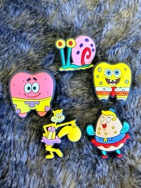 SpongeBob Jibbitz, Croc Charms - Set # 5